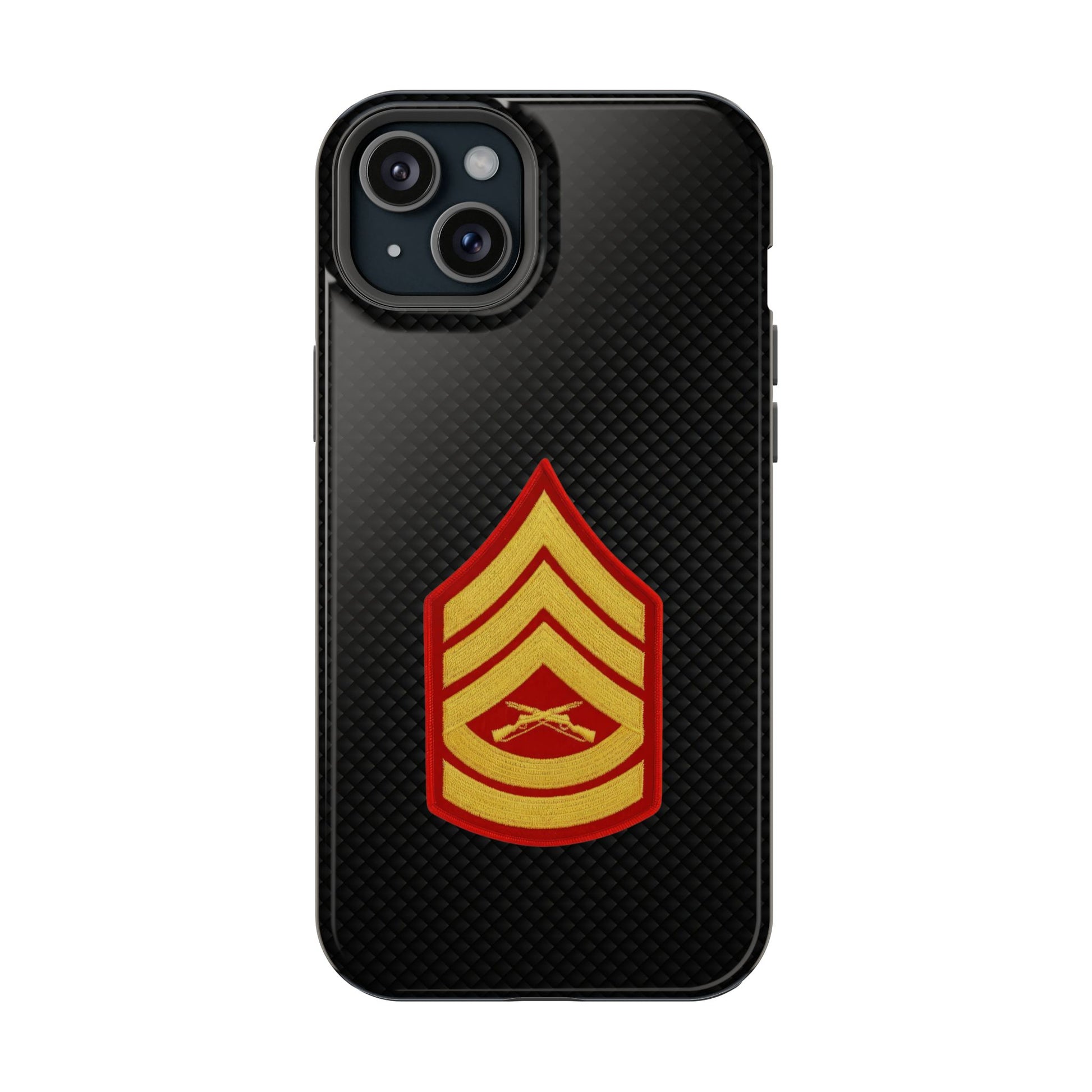 Rank Insignia Impact-Resistant Cases, Gunnery Sergeant