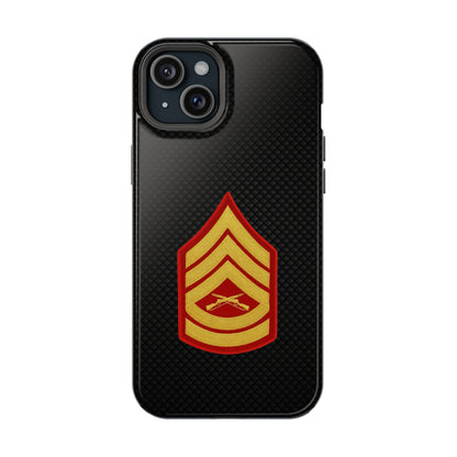 Rank Insignia Impact-Resistant Cases, Gunnery Sergeant