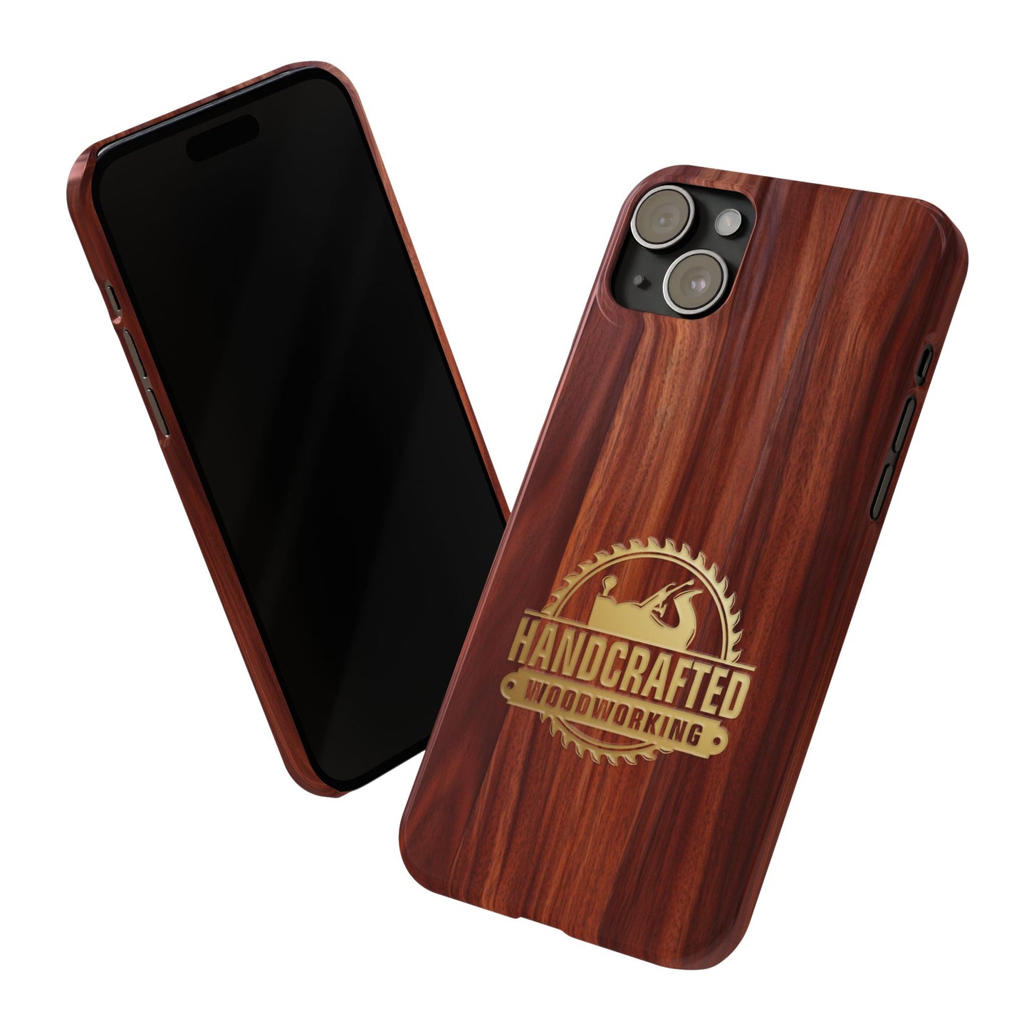 Woodworking Logo Slim Cases, iPhone