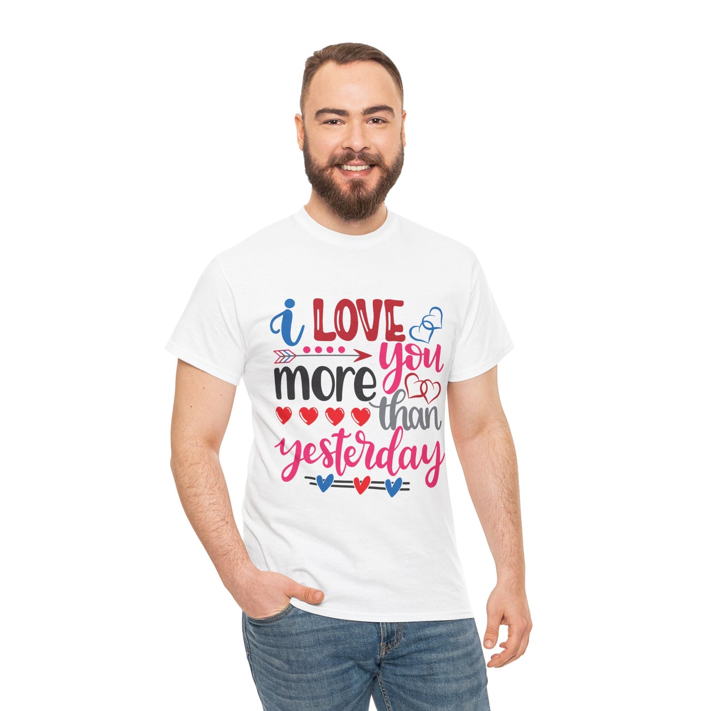 I Love You More Than  Tee, Anniversary Gift Shirt