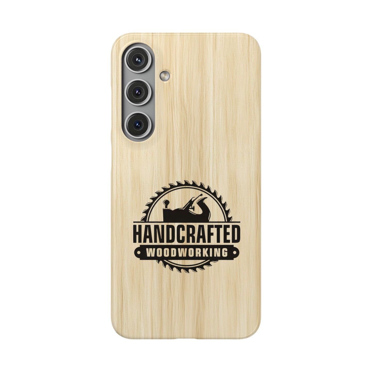 Woodworking Logo Slim Case