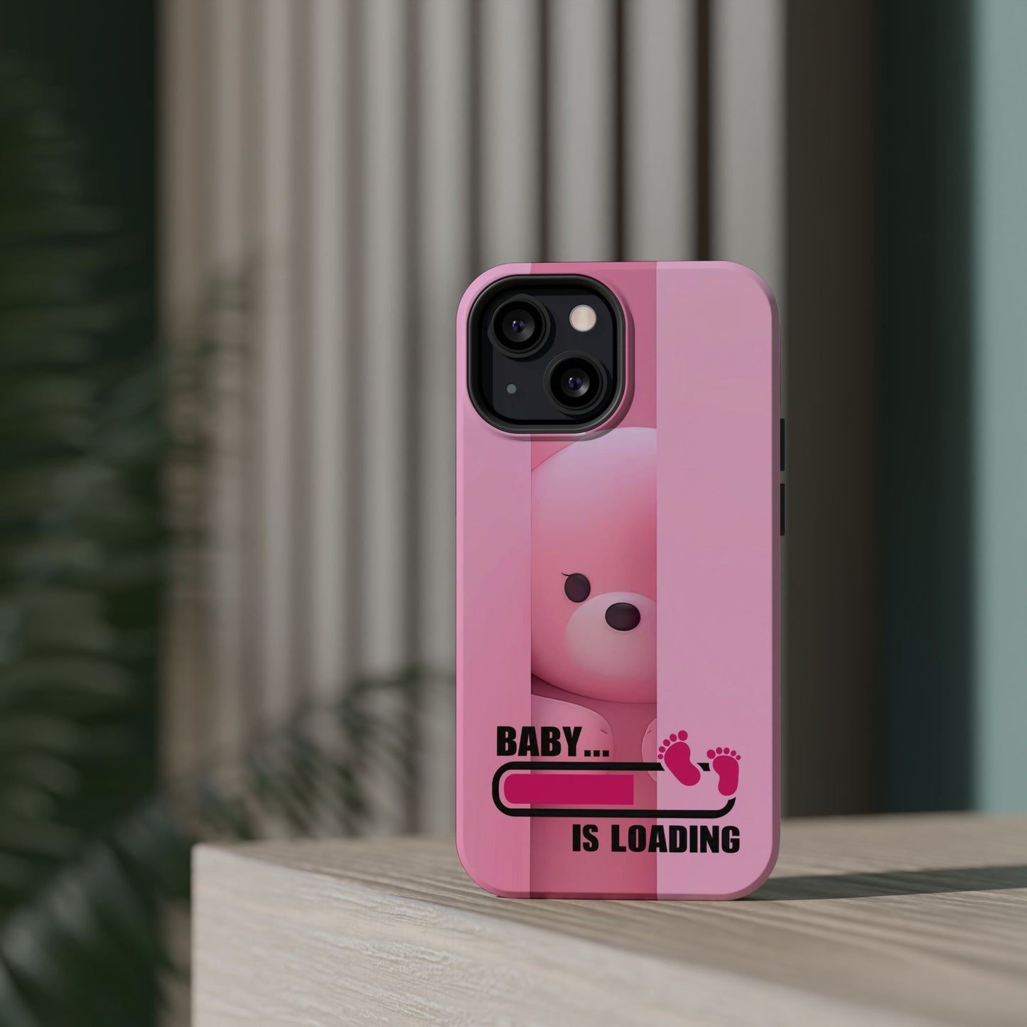 Cute Baby Loading Magnetic Phone Case, Expecting Parents Gift