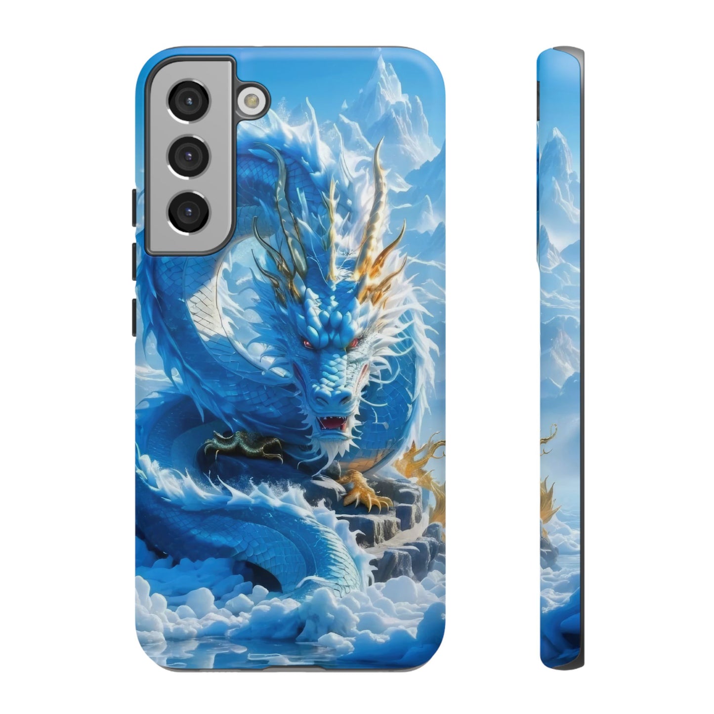 Ice Dragon Samsung Phone Case Fantasy Phone Cover