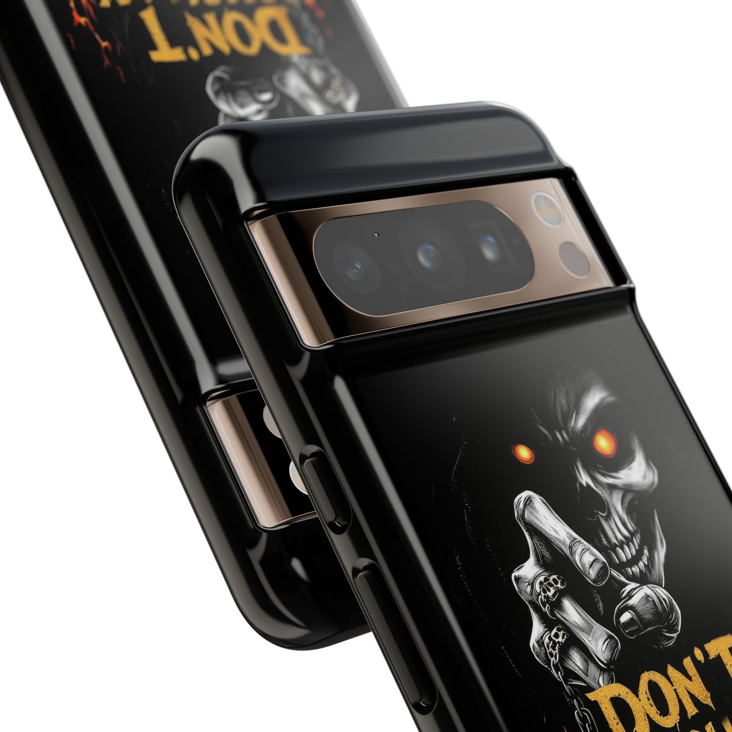 Skull Google Pixel Tough Cases, Don't Touch My Phone