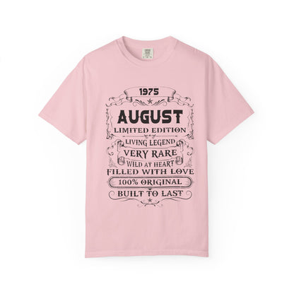 Vintage Typography Tee - Living Legend Birthday T-Shirt