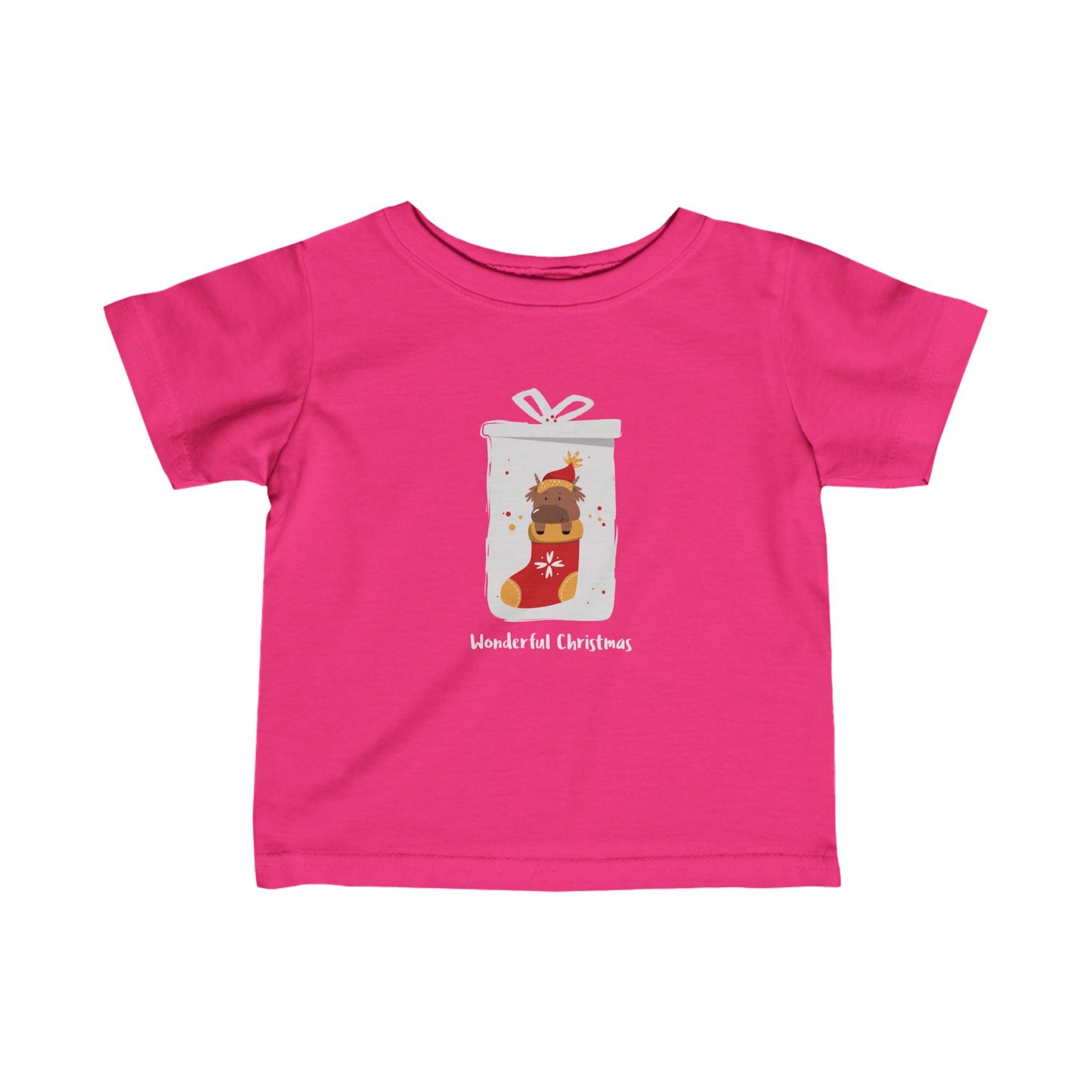 Wonderful Christmas Infant Fine Jersey Tee