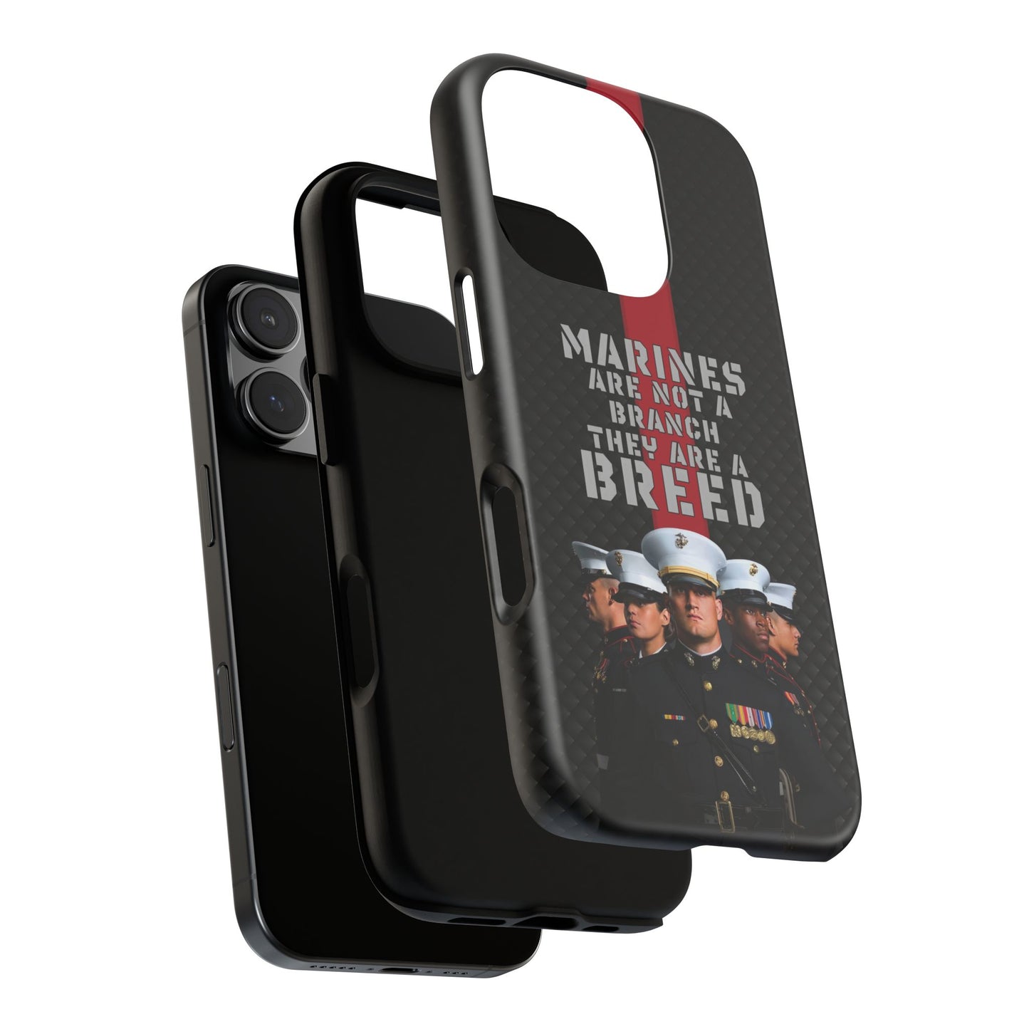 Marine Corps Tough iPhone Case - Proud Military Supporter
