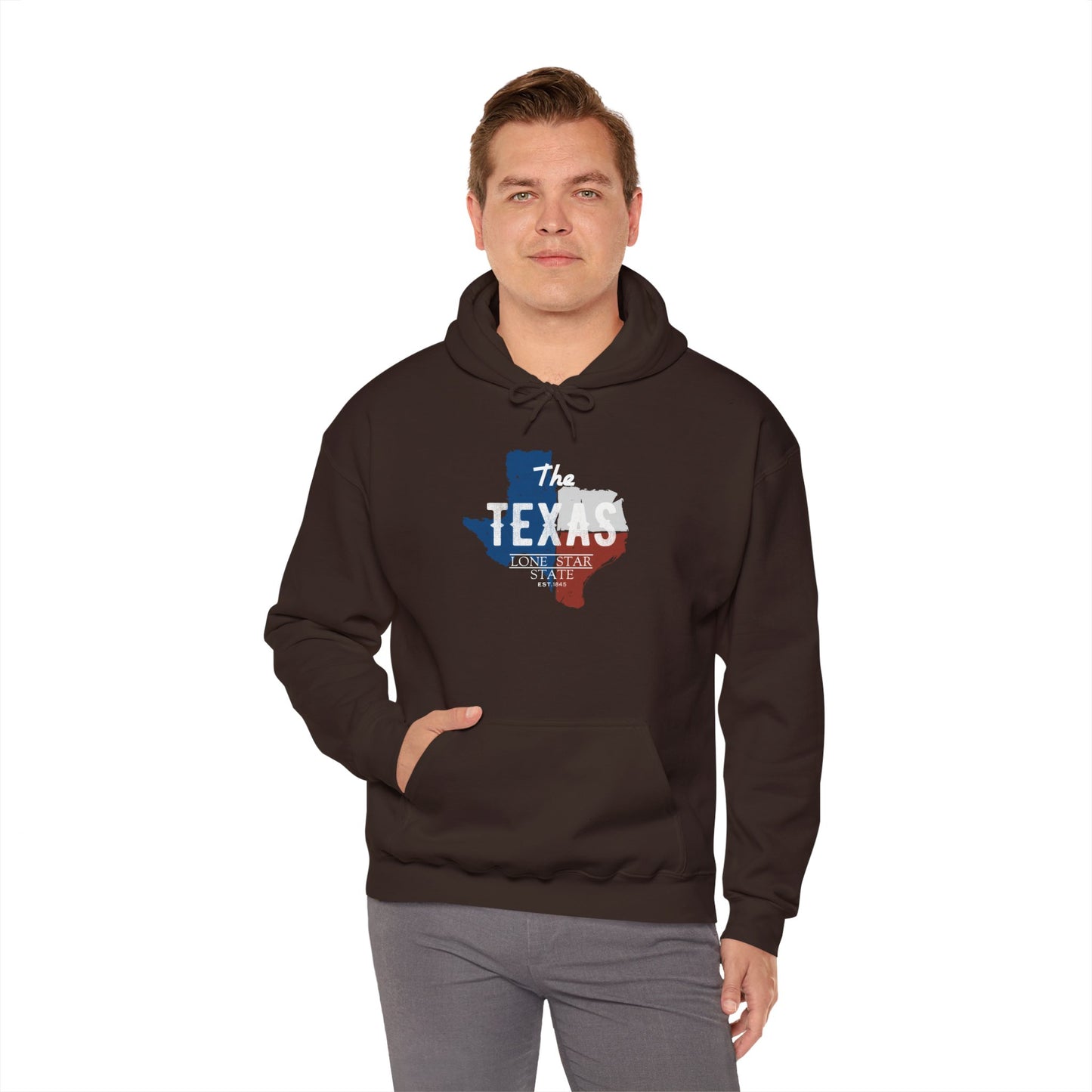 Texas Pride Unisex Hoodie - Comfortable Heavy Blend with State Graphic