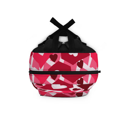 Love in Style: Retro Hearts Backpack