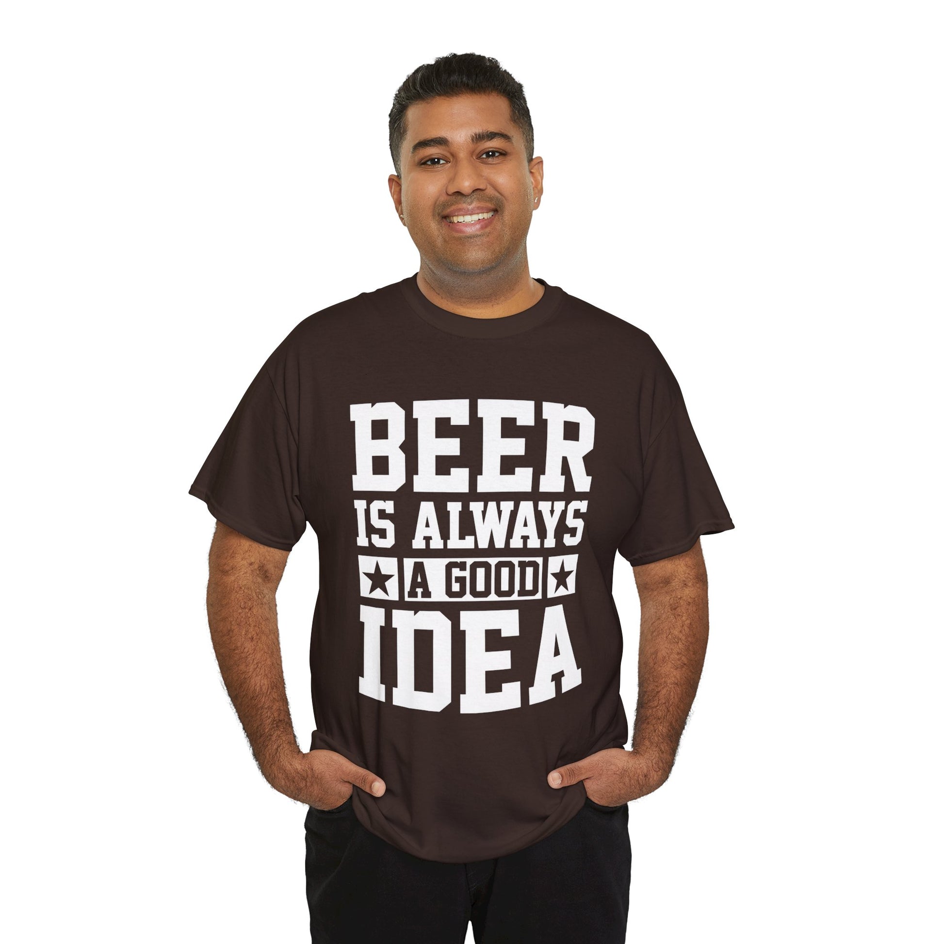 Beer is Always a Good Idea Unisex Heavy Cotton Tee