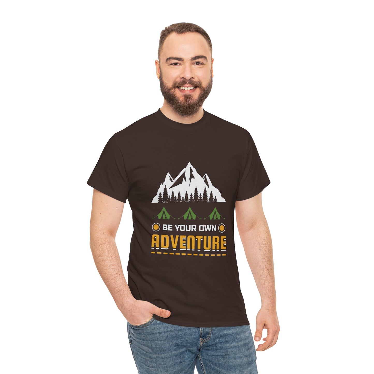 Adventure Tee - 'Be Your Own Adventure' Unisex Heavy Cotton T-Shirt