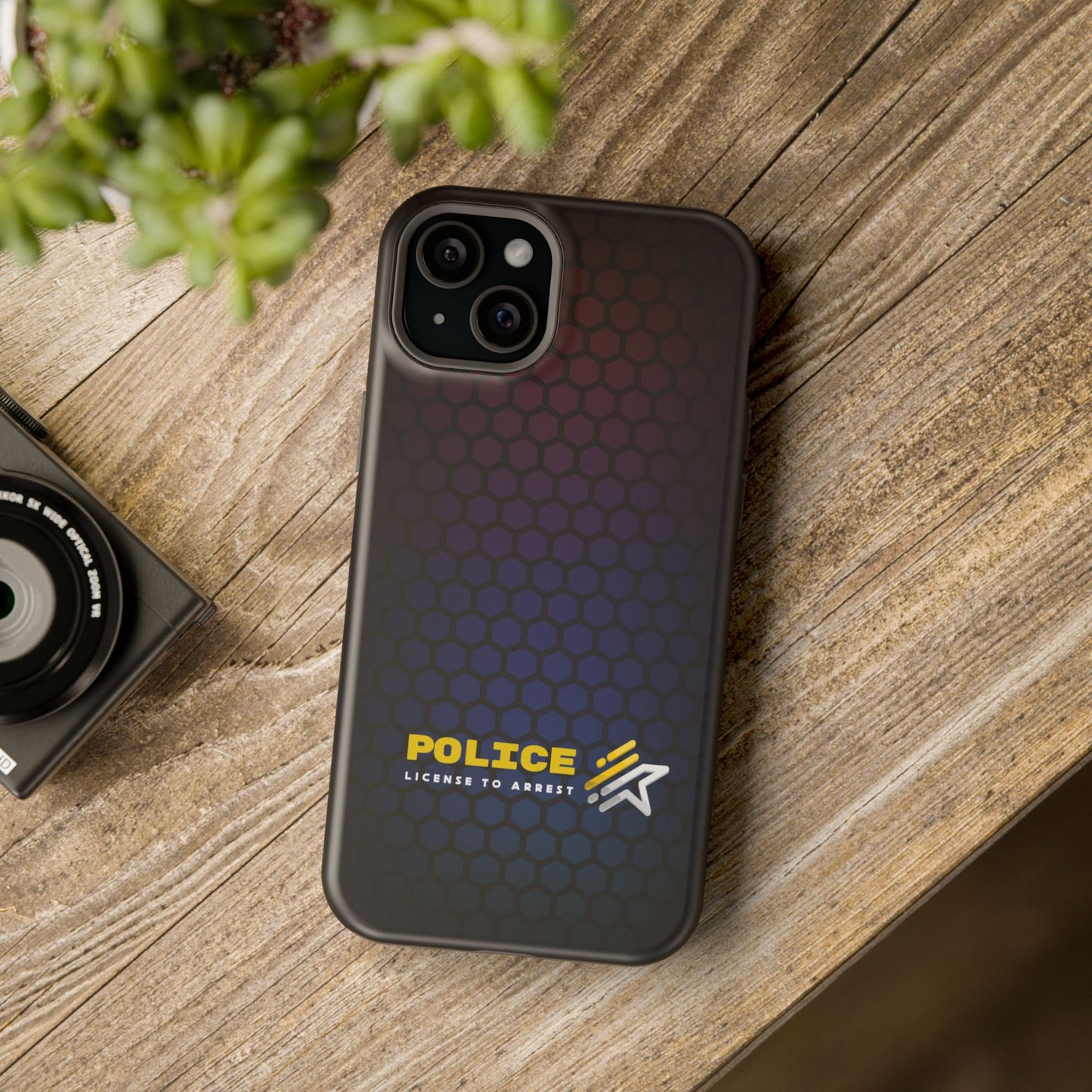 Police Magnetic iPhone Cases, License To Arrest