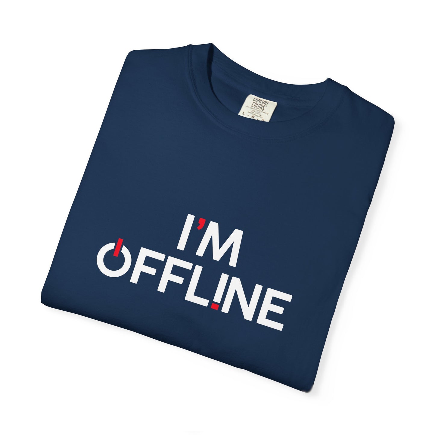 I'm Offline Statement Tee, Relaxed Graphic Shirt