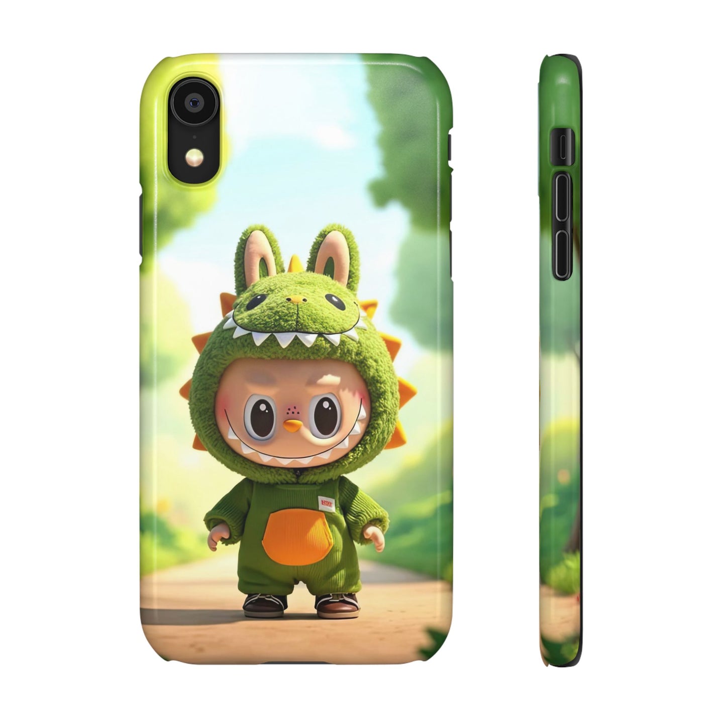 The Monsters Snap Case for iPhone Models – Playful Dinosaur Design