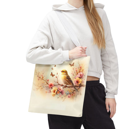 Blooming Melody Tote Bag
