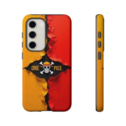 One Piece Samsung Tough Phone Case, Pirate Adventure Design