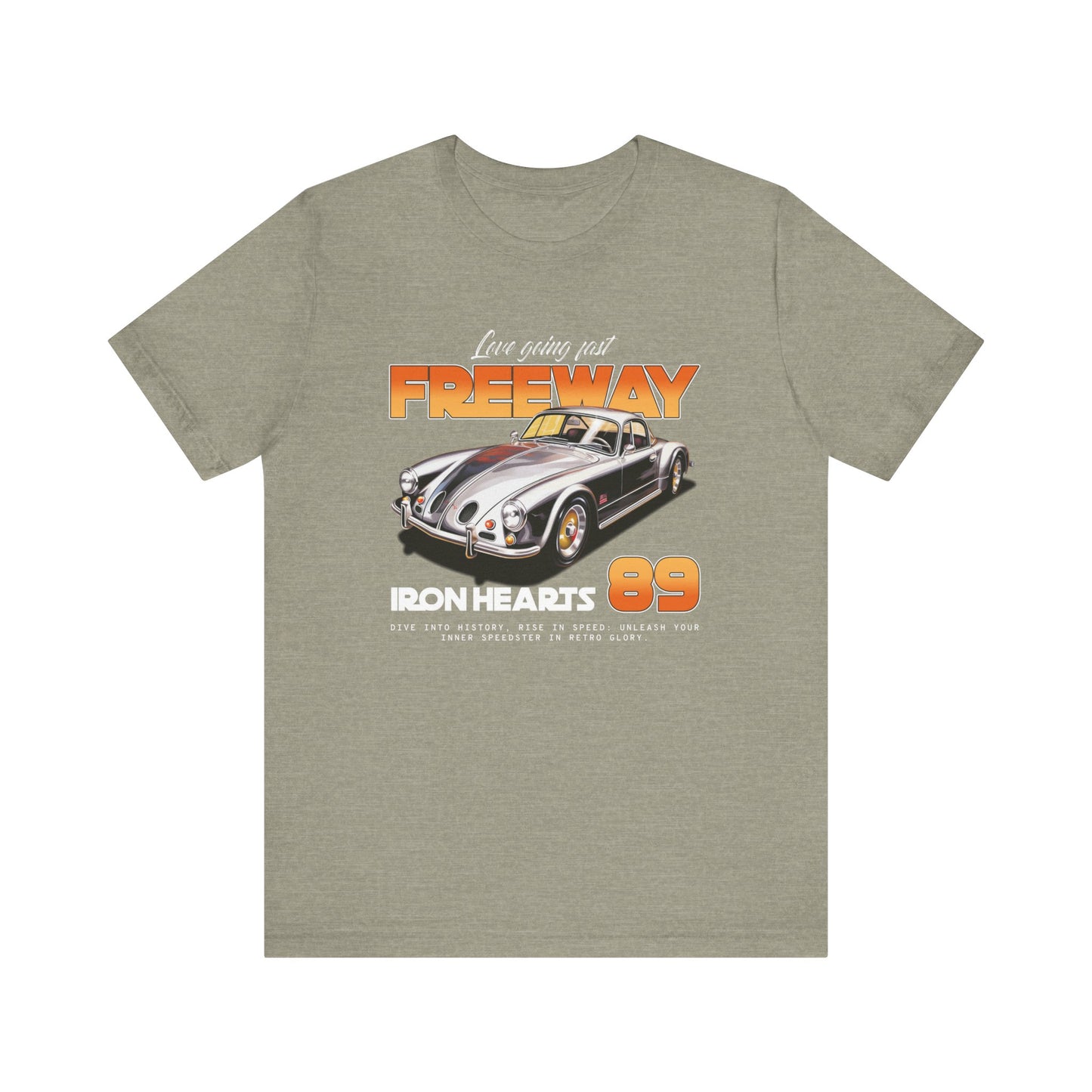 Love Going Fast Freeway Unisex Jersey Short Sleeve Tee