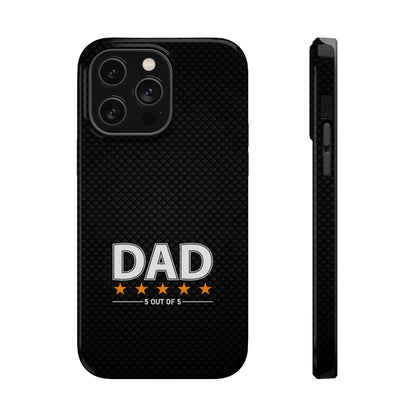 Dad 5 Out of 5 Stars Magnetic Phone Case