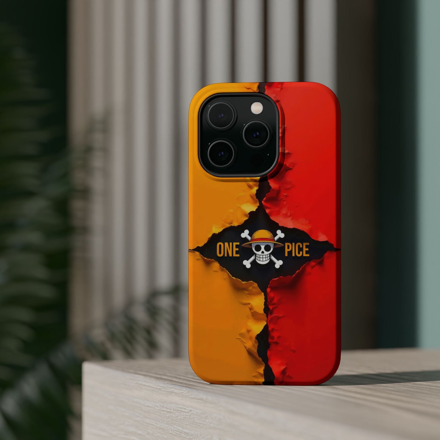 Bold One Piece Magnetic Tough Cases, Anime Phone Cover