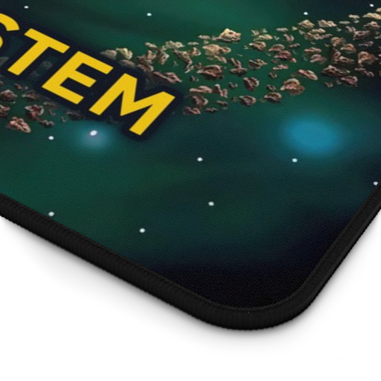 Solar System Educational Desk Mat — Planets Diagram Study Mat for Kids & Students