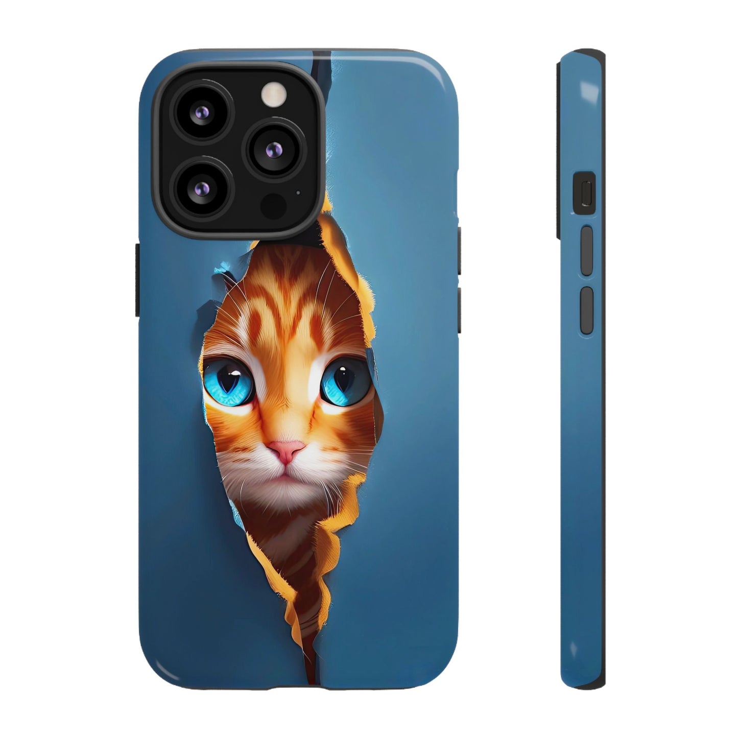 Curious Kitten Tough  Case for iPhone