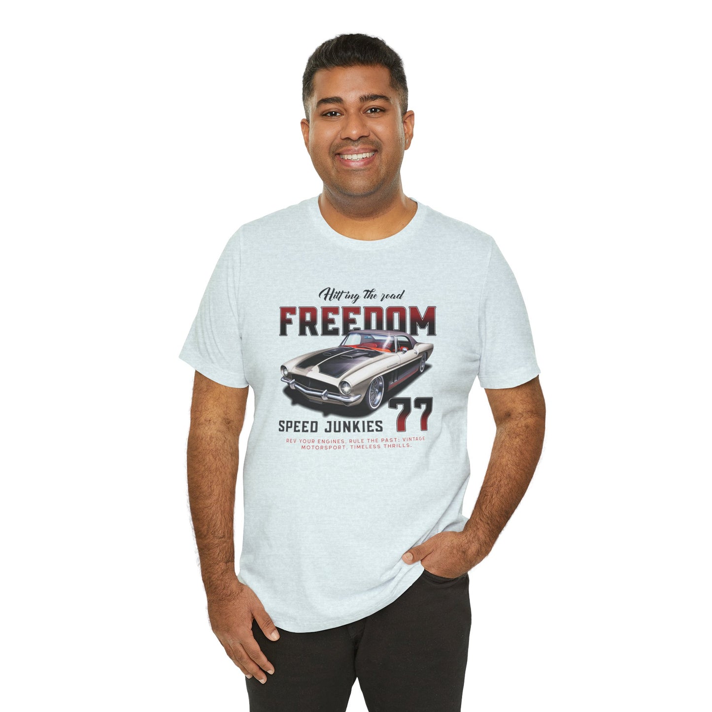 Hitting The Road Freedom Unisex Jersey Short Sleeve Tee