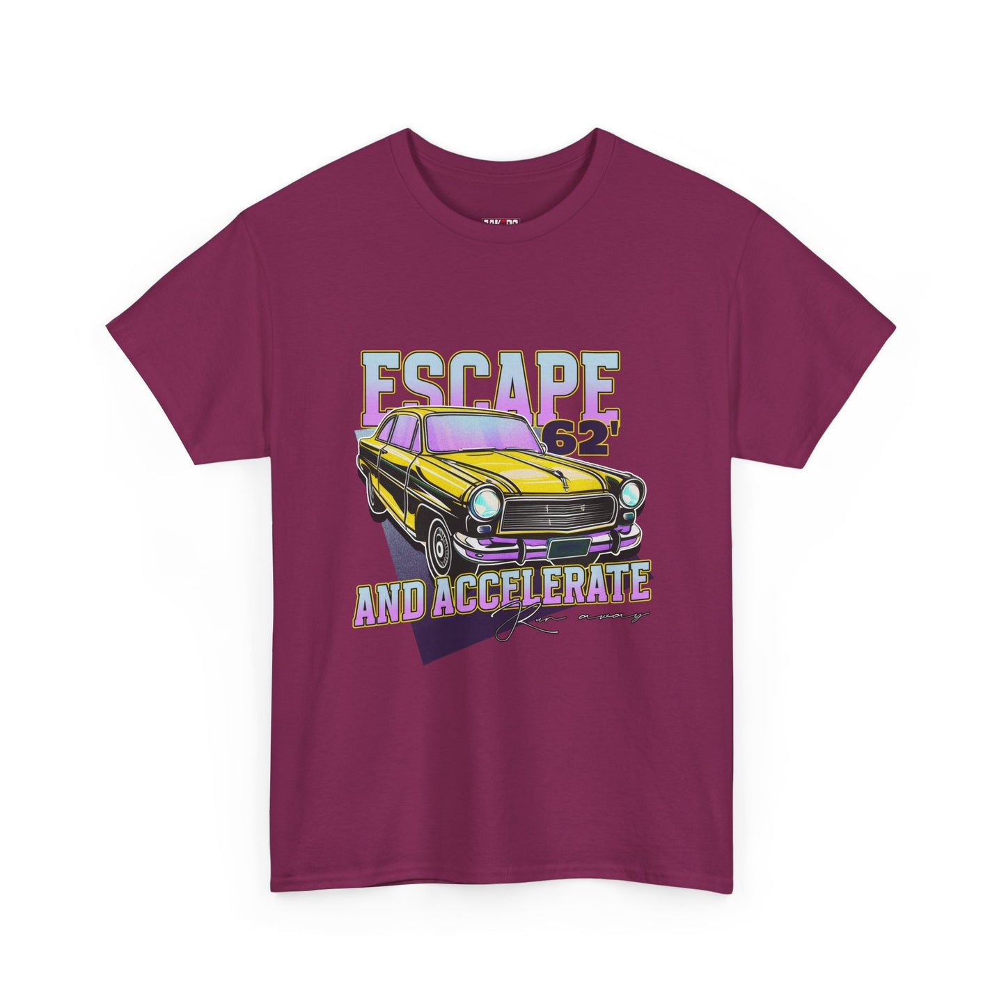 Camiseta de manga corta unisex Escape And Accelerate 