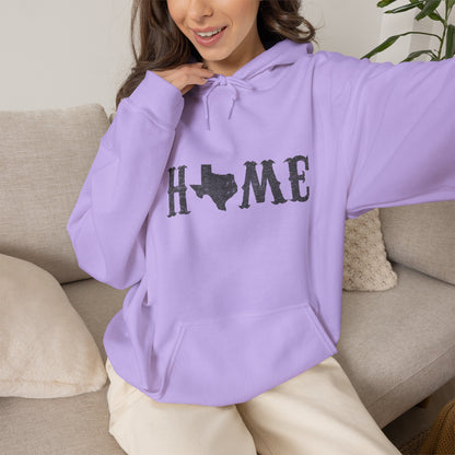 Texas Home Unisex Heavy Blend Hoodie | Cozy State Pride Sweatshirt
