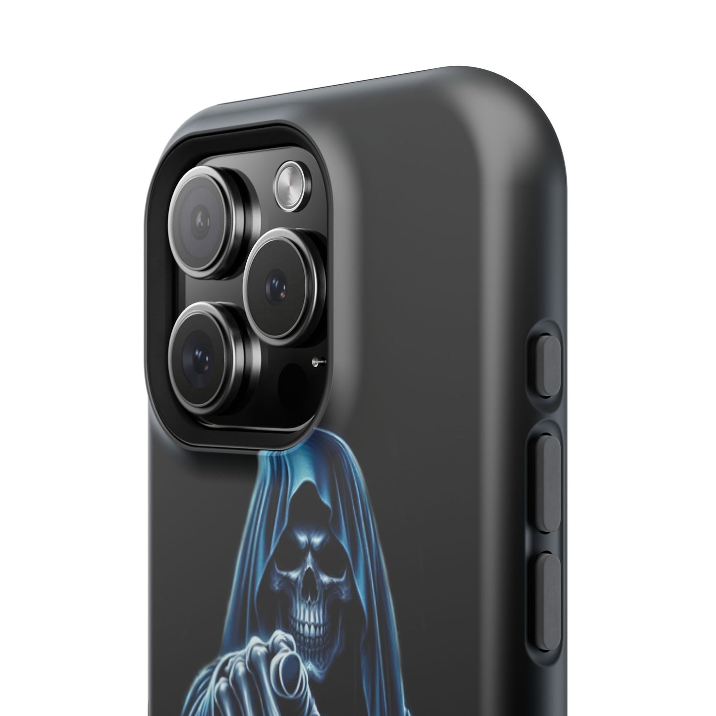 Gothic Magnetic iPhone Case: Don't Touch My Phone