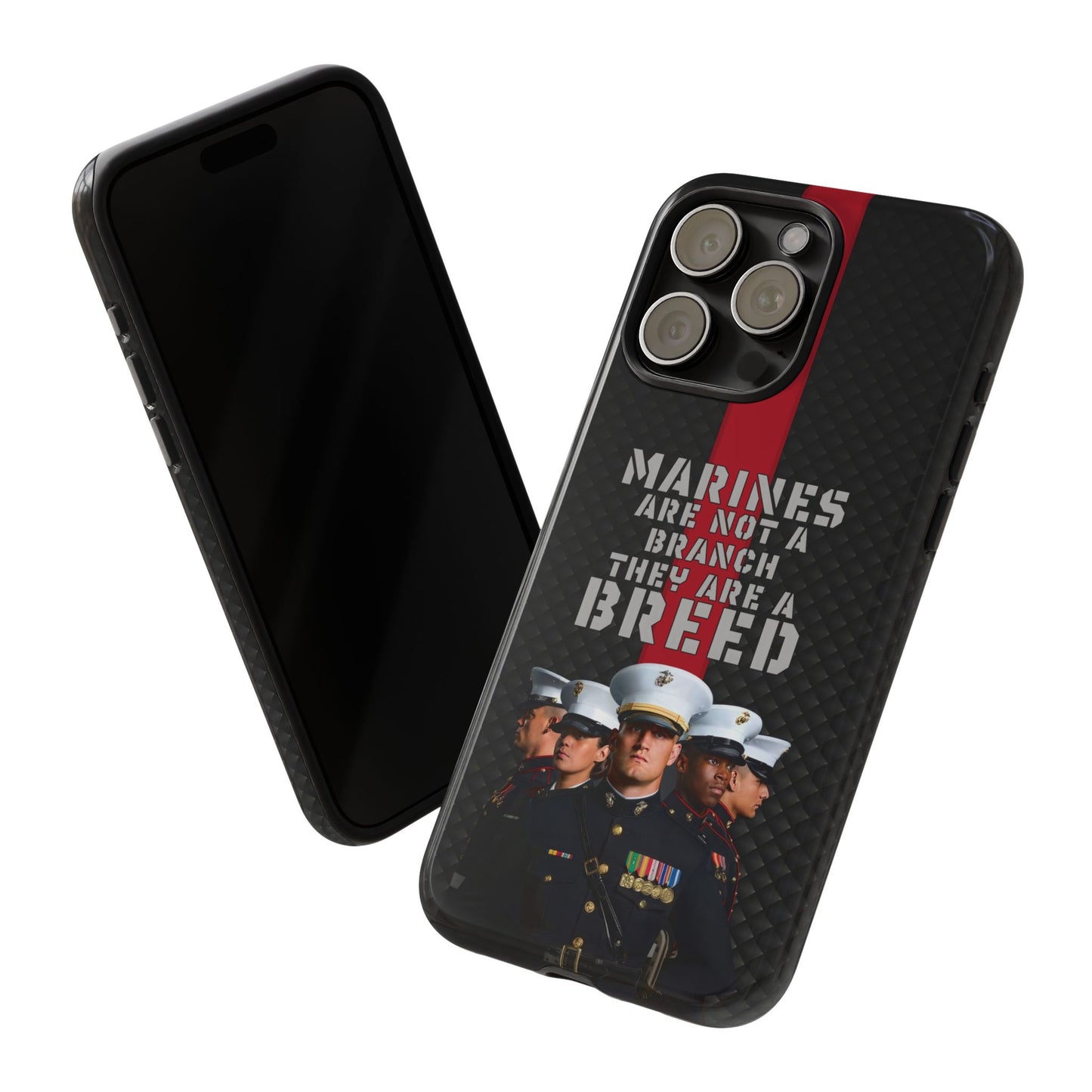 Marine Corps Tough iPhone Case - Proud Military Supporter