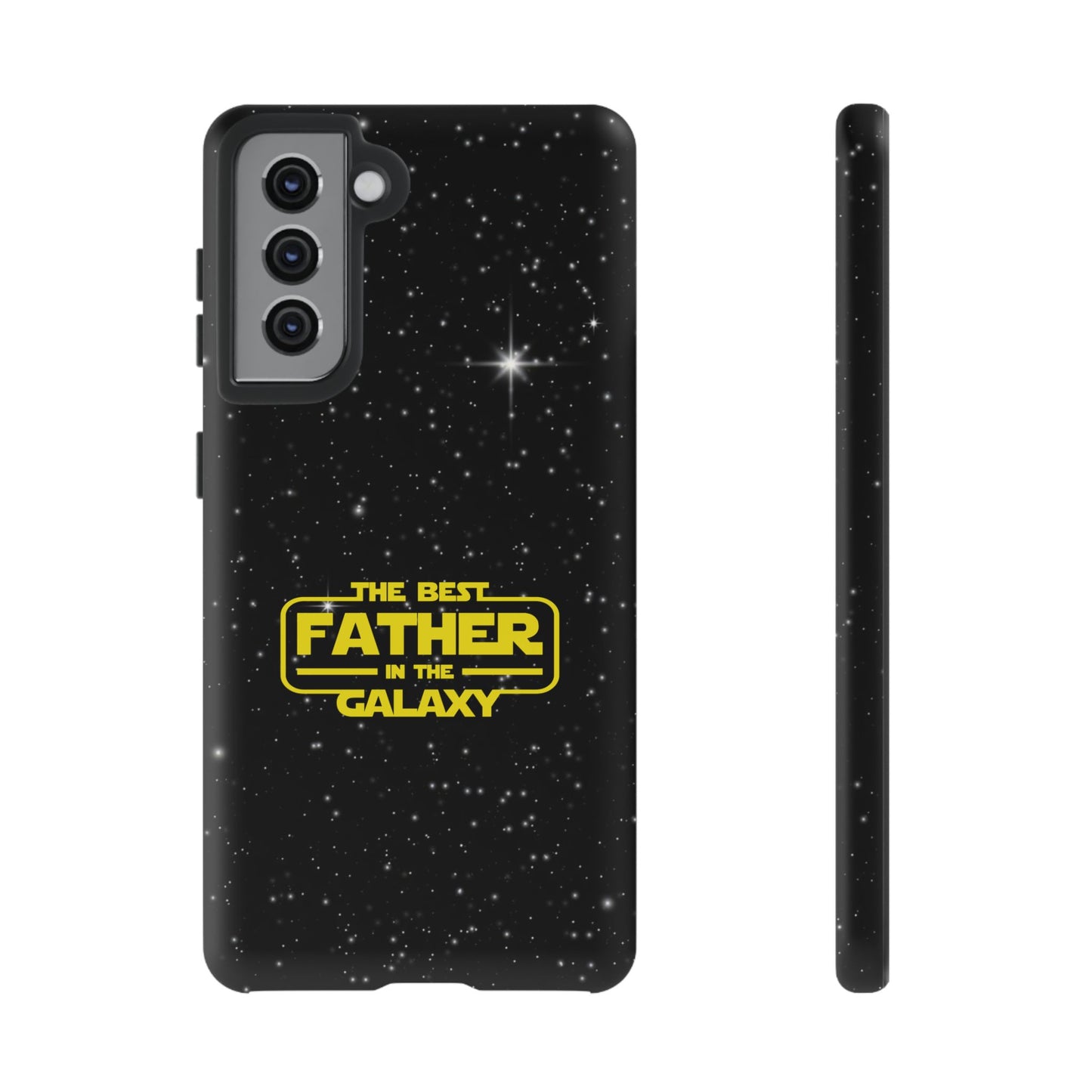 Galaxy-Themed Samsung Tough Case - Perfect Gift for the Best Father
