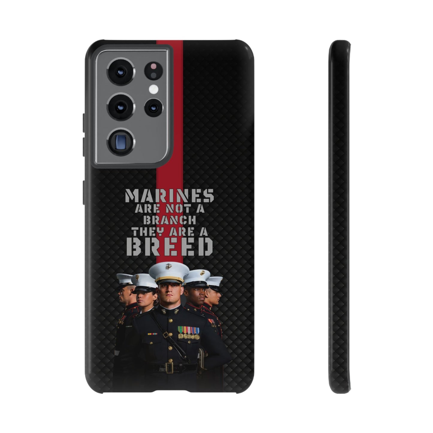 Marine Corps Samsung Tough Phone Case - Proud Military Supporter