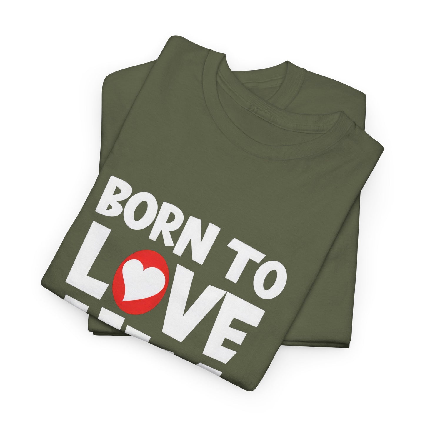 Born To Love Him Tee, Romantic Valentine T-Shirt for Couples, B Part