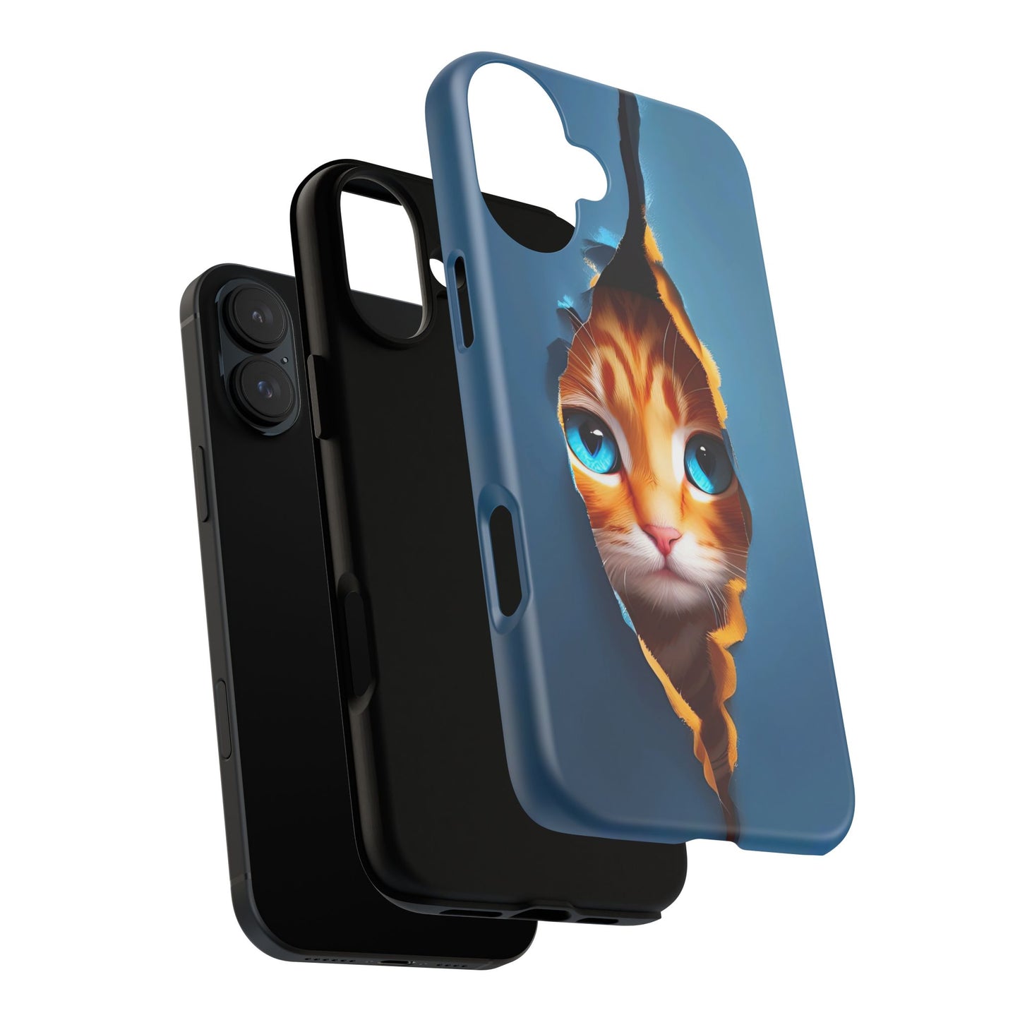 Curious Kitten Tough  Case for iPhone