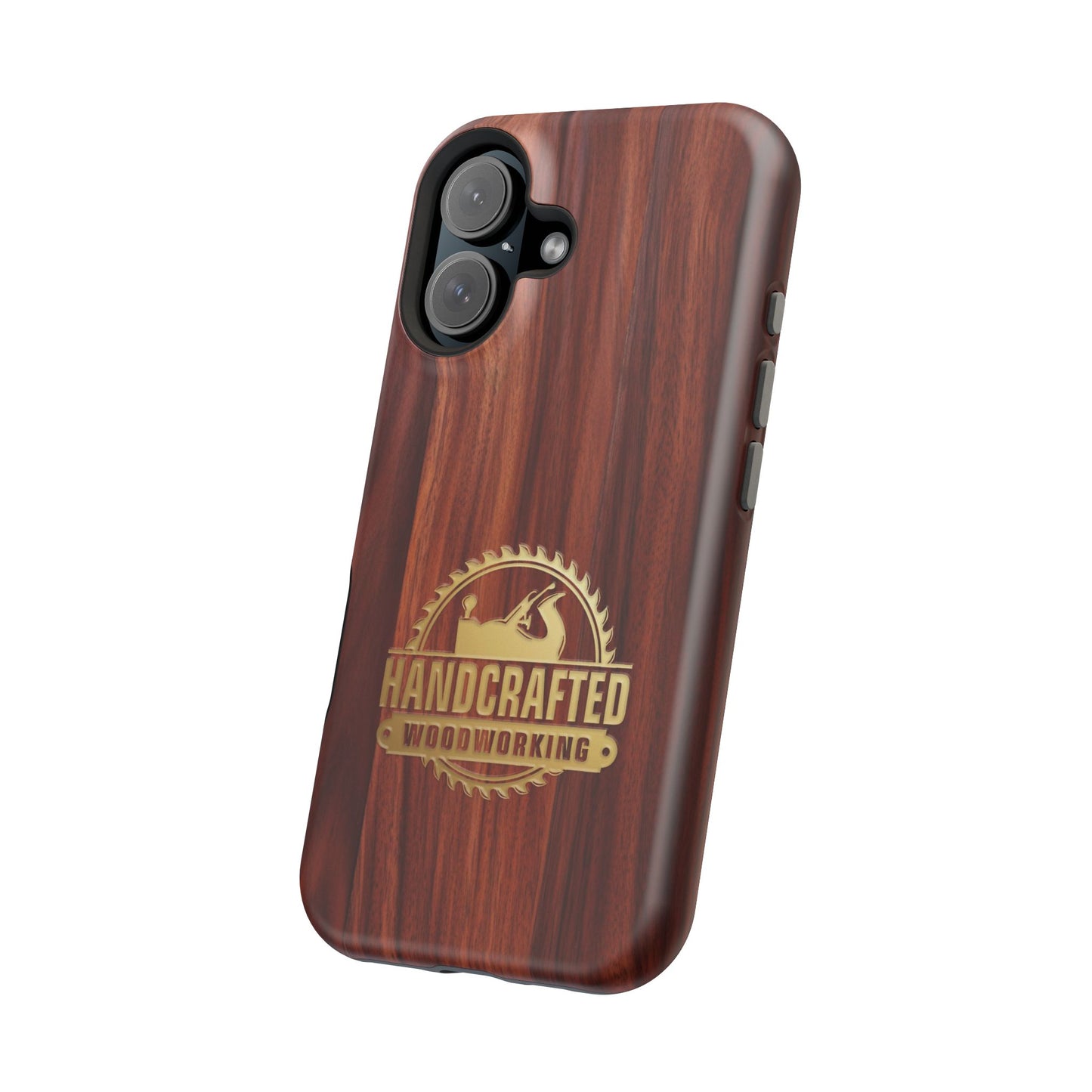 Woodworking Logo Magnetic iPhone Case