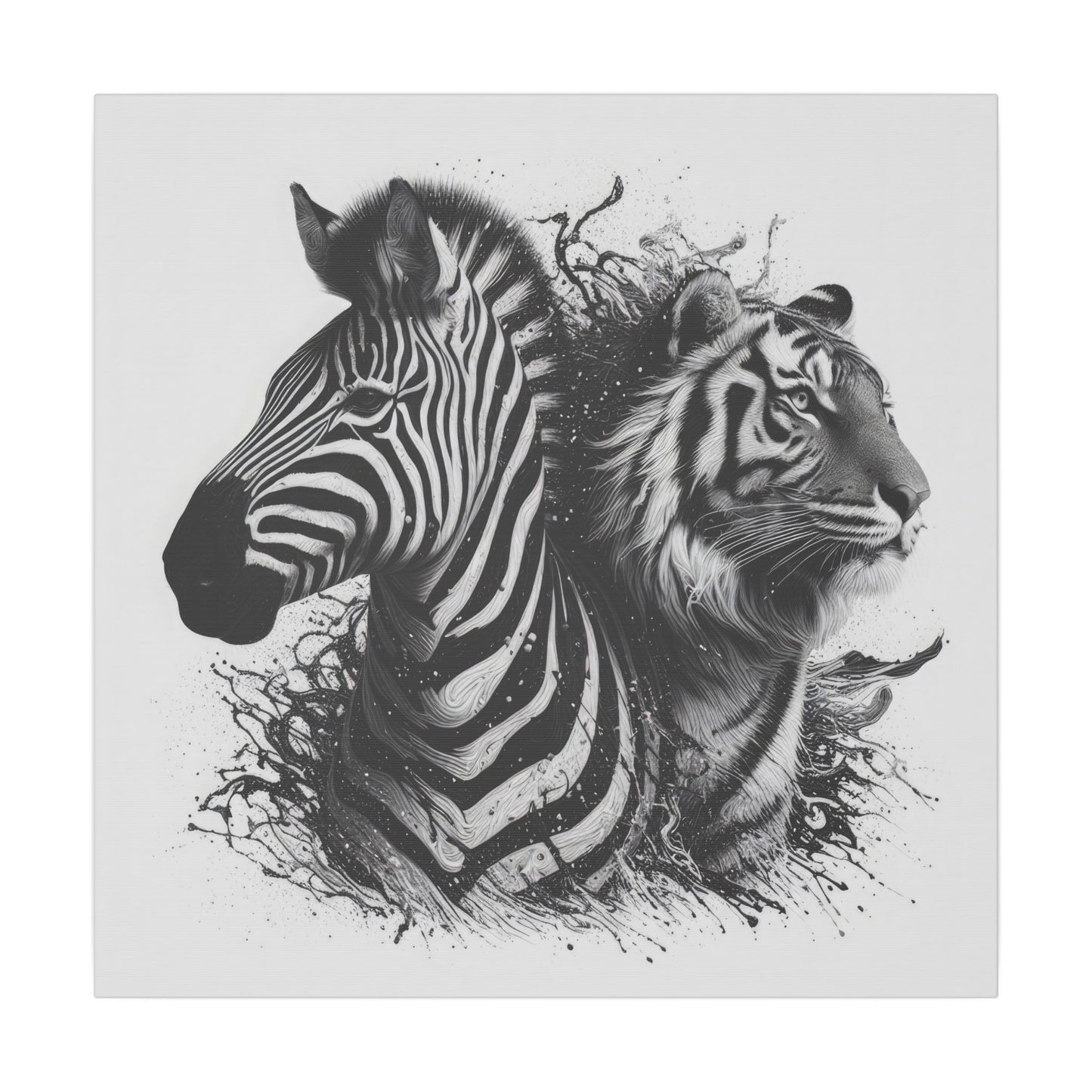 Stripes and Shadows - Canvas Print