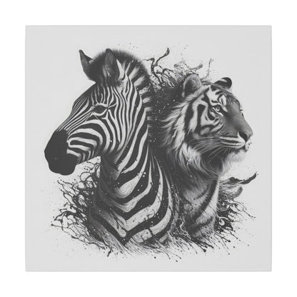 Stripes and Shadows - Canvas Print