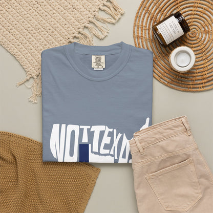 Unisex Garment-Dyed T-Shirt - Texas Graphic Tee - Fun Casual Wear for Texas Lovers