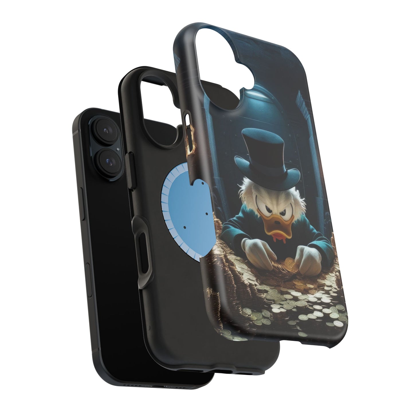 Magnetic Phone Case - Scrooge McDuck Design