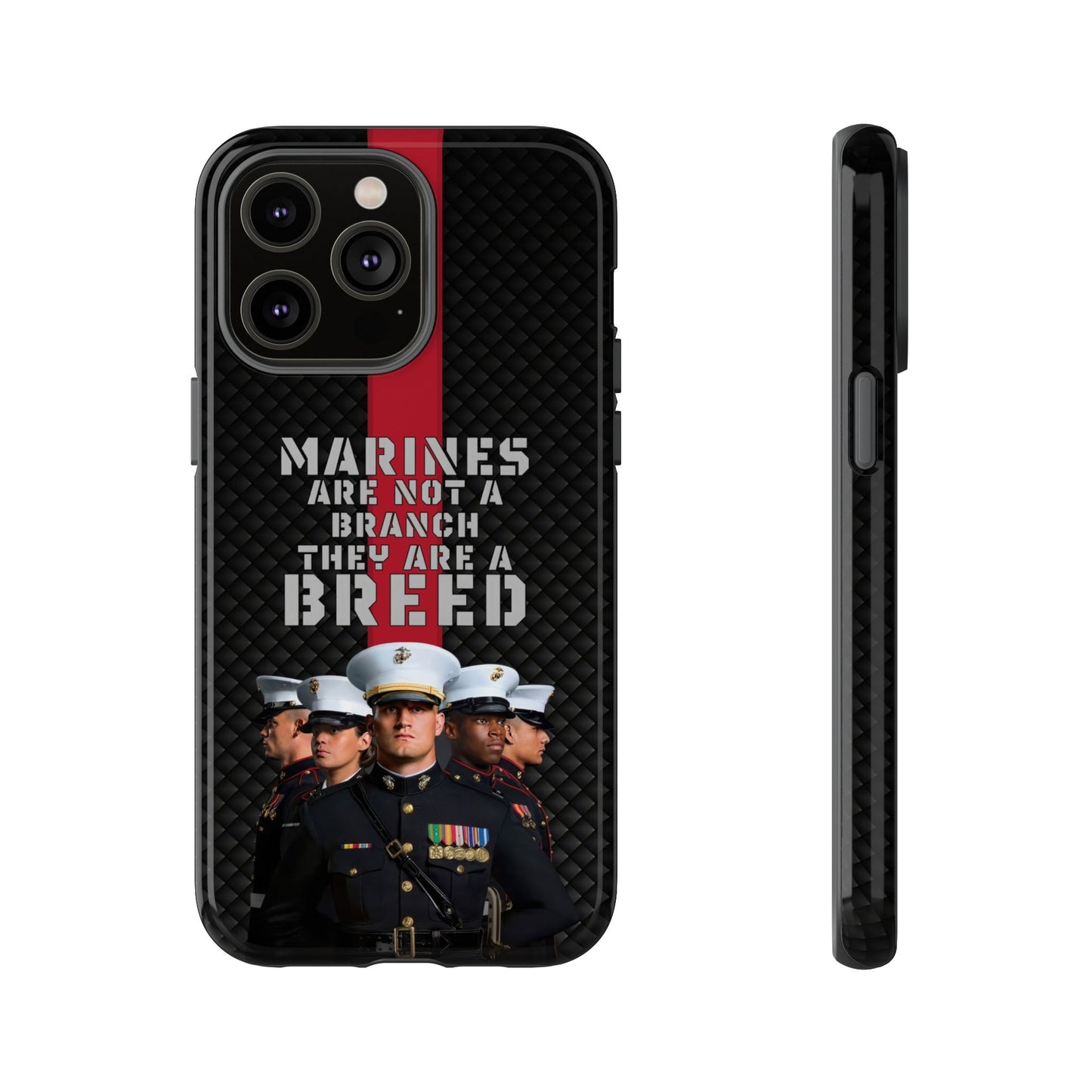 Marine Corps Tough iPhone Case - Proud Military Supporter