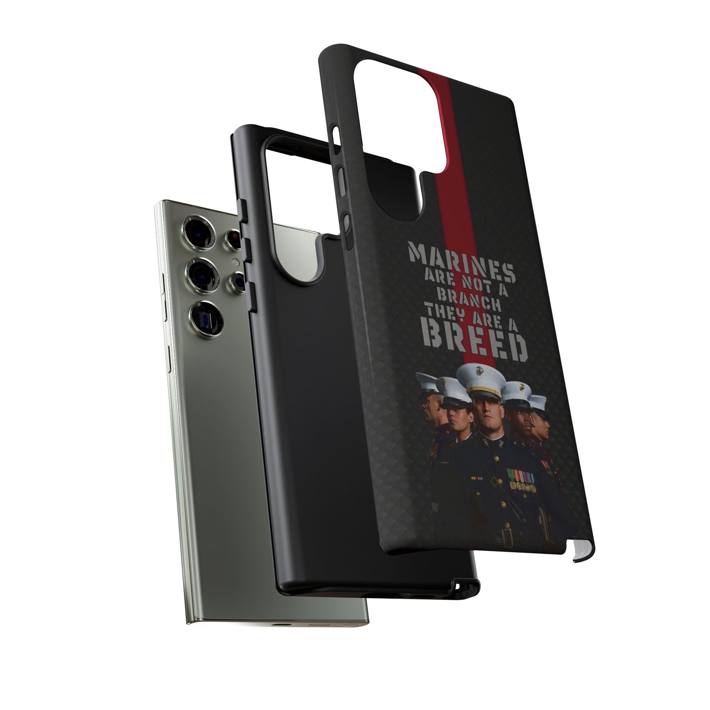 Marine Corps Samsung Tough Phone Case - Proud Military Supporter