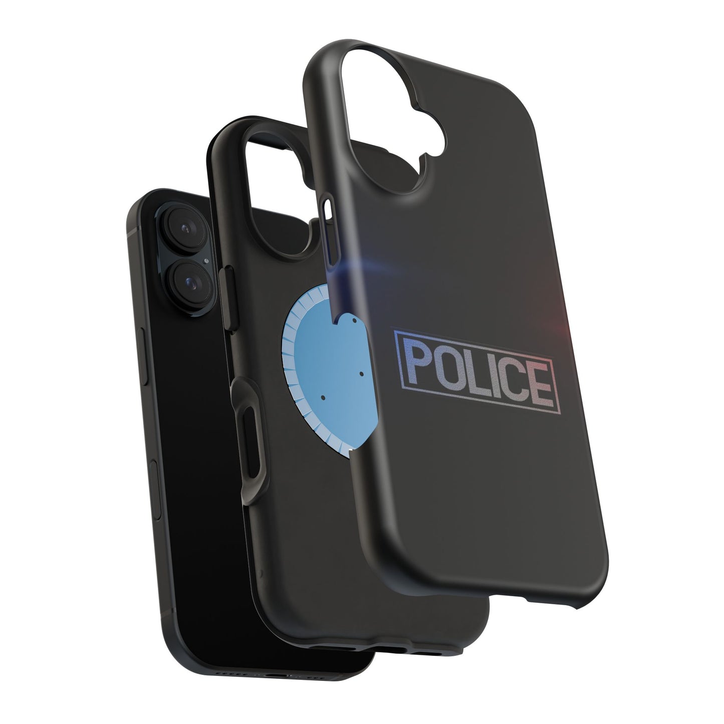 Police Magnetic Phone Case