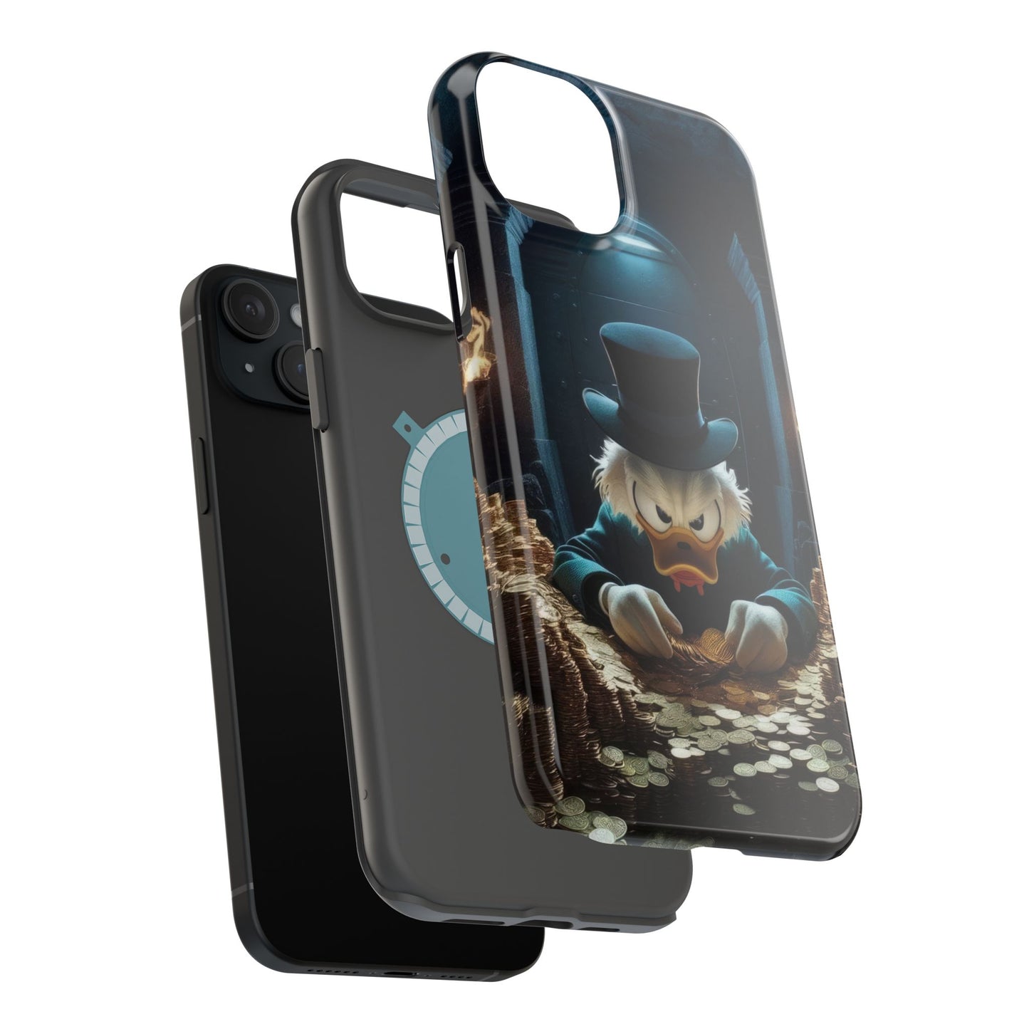 Magnetic Phone Case - Scrooge McDuck Design