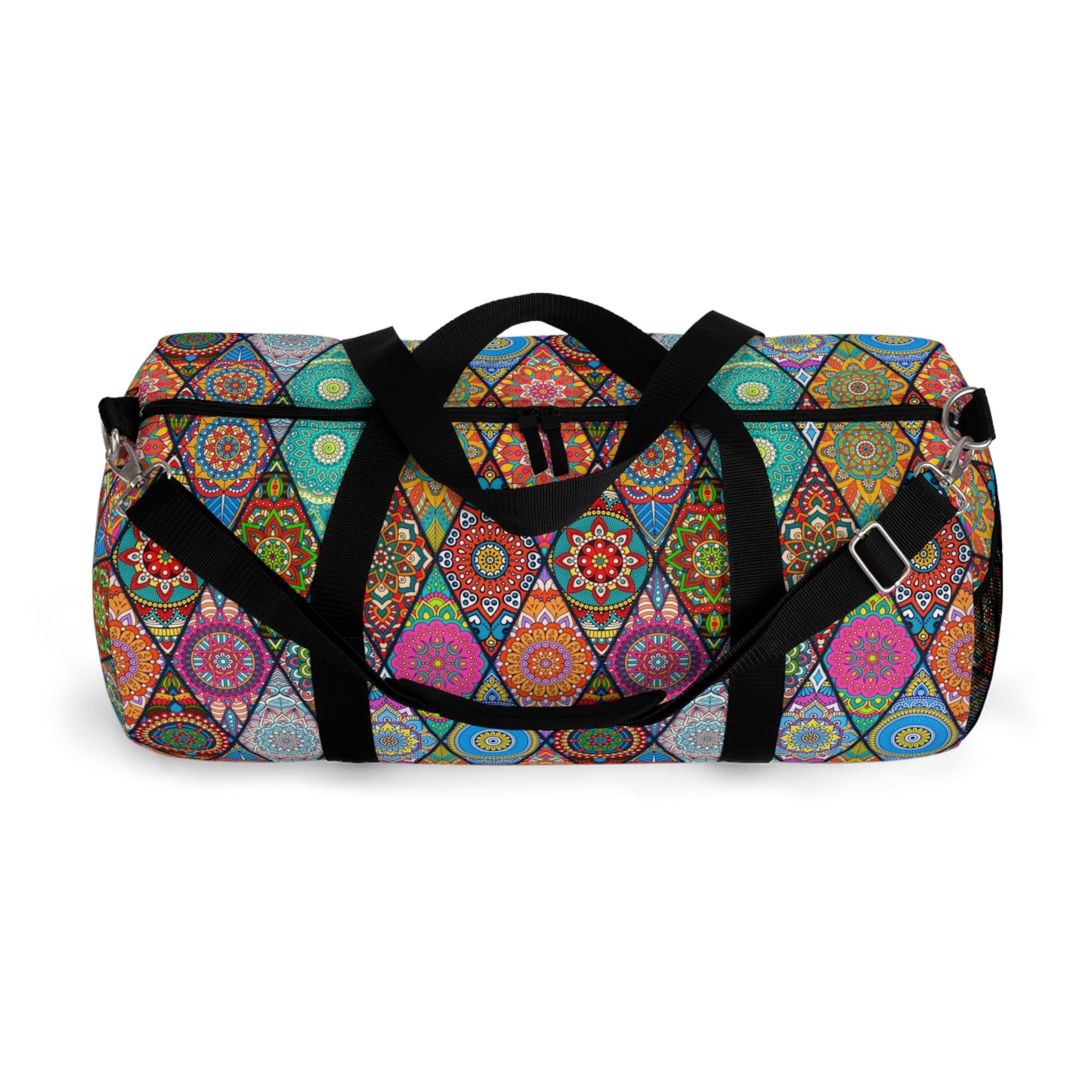 Mandala Argyle Duffel Bag