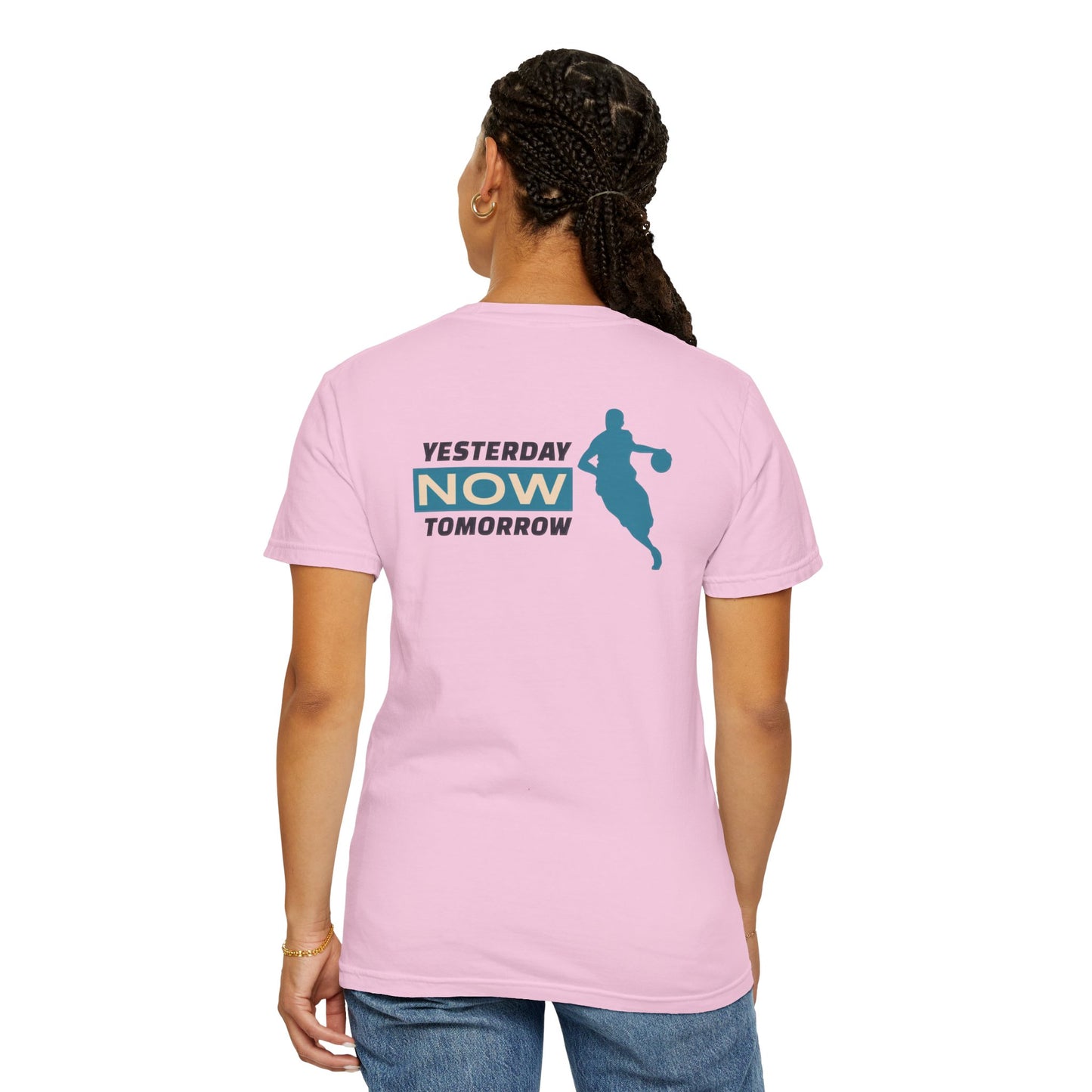 Yesterday Now Tomorrow Unisex Garment-Dyed T-shirt