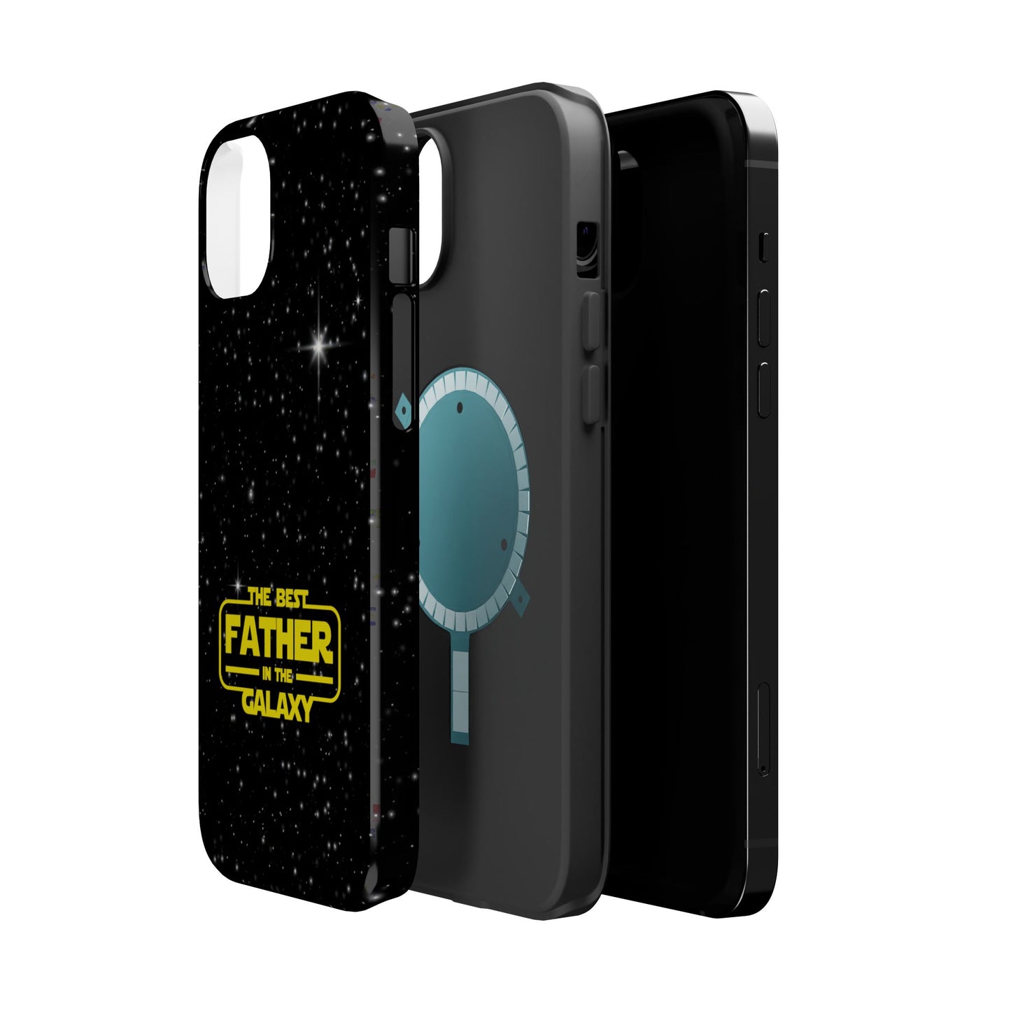 Galaxy-Themed iPhone Magnetic Case - Perfect Gift for the Best Father