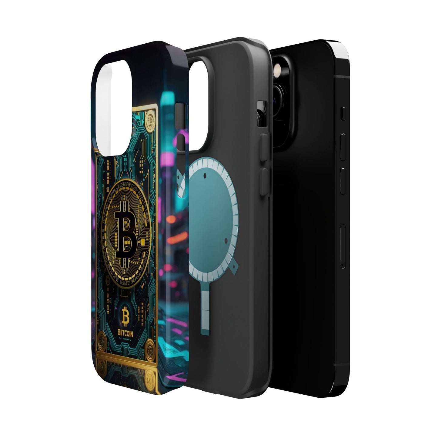 Bitcoin Magnetic Phone Case, Unique Phone Cover