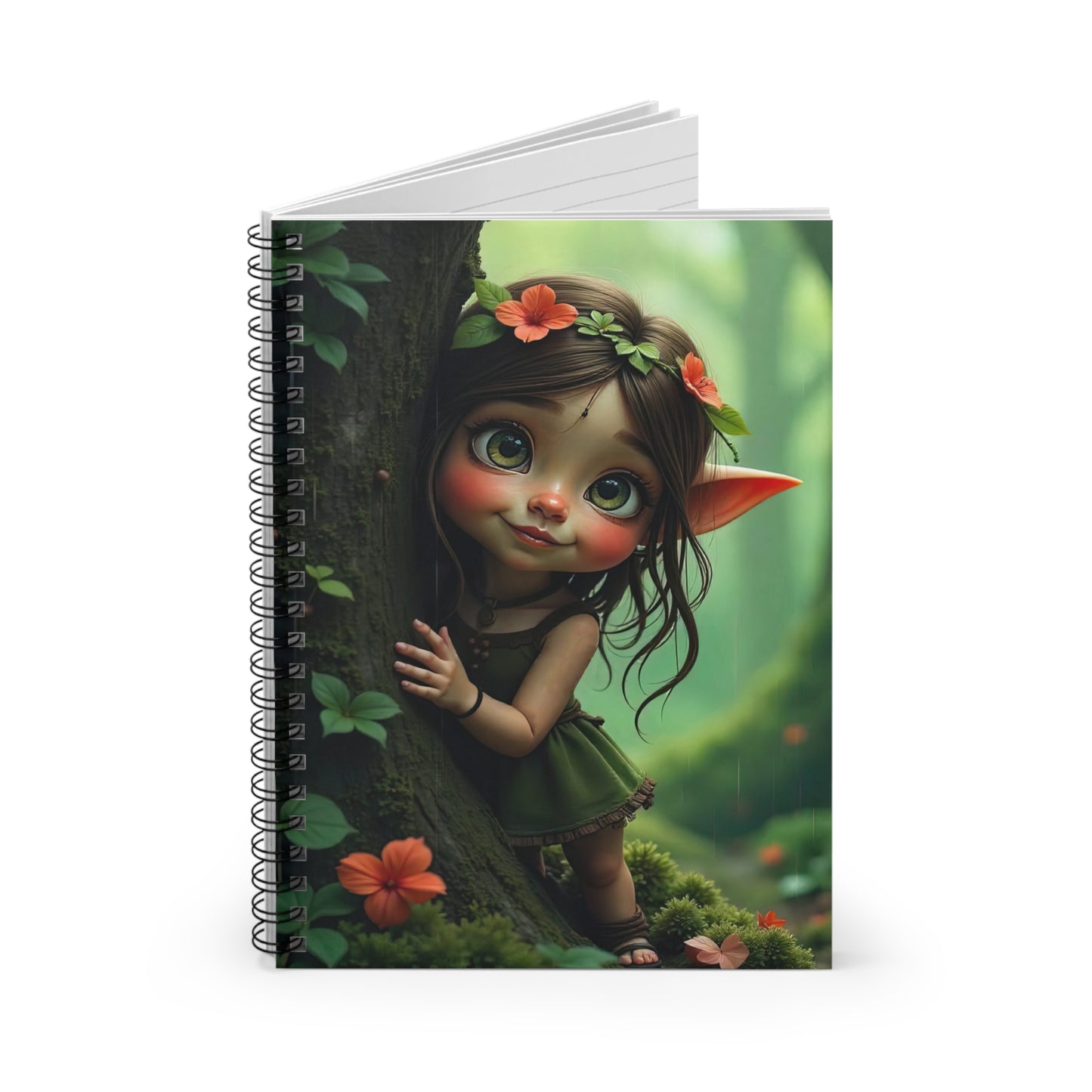 Forest Fairy Dream Journal, Whimsy & Wonder Ruled Notebook
