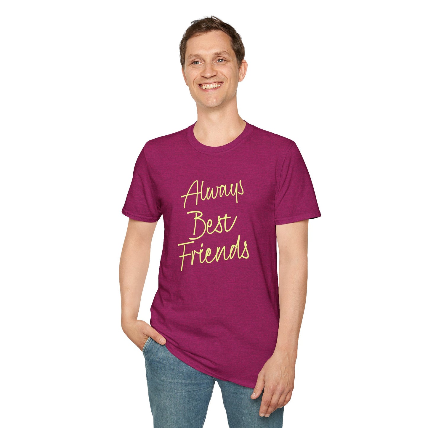 Always Best Friends Unisex Softstyle T-Shirt