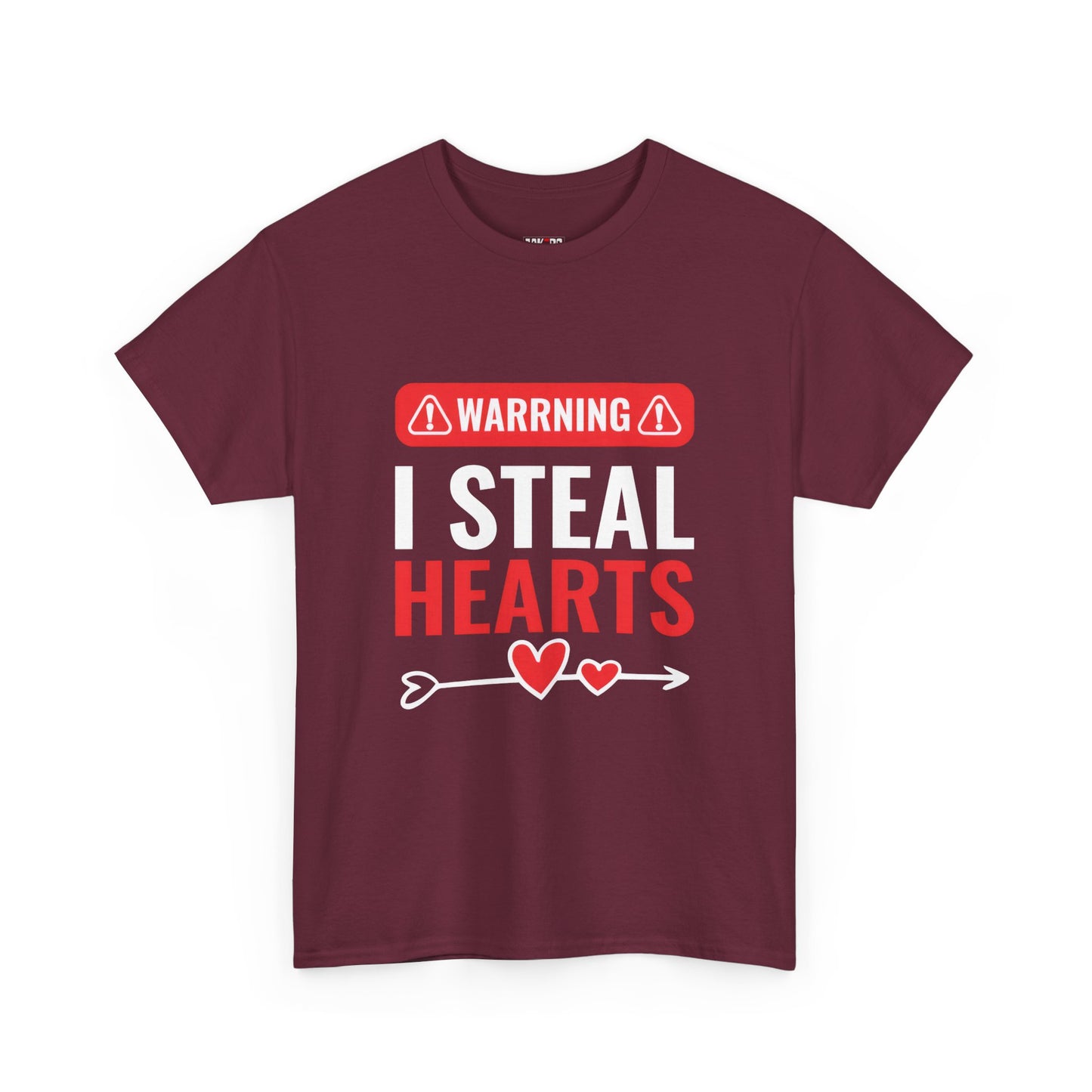 Warning I Steal Hearts Tee